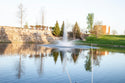 Skyward Fountain For Large, Commercial Ponds