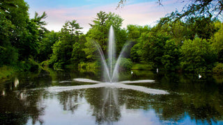 Clover Fountain For Medium, Residential Ponds