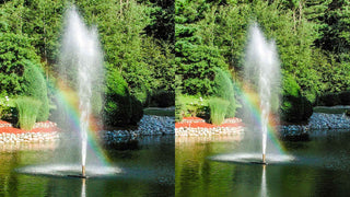 Gusher Fountain for medium ponds by Scott Aerator