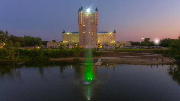 Jet Stream Fountain For Large, Commercial Ponds