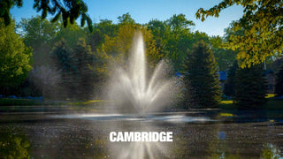 Triad Fountain For Large, Commercial Ponds