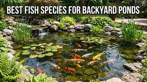 Best Fish Species for Backyard Ponds