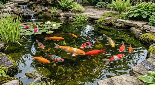 Can Koi and Goldfish Live Together?