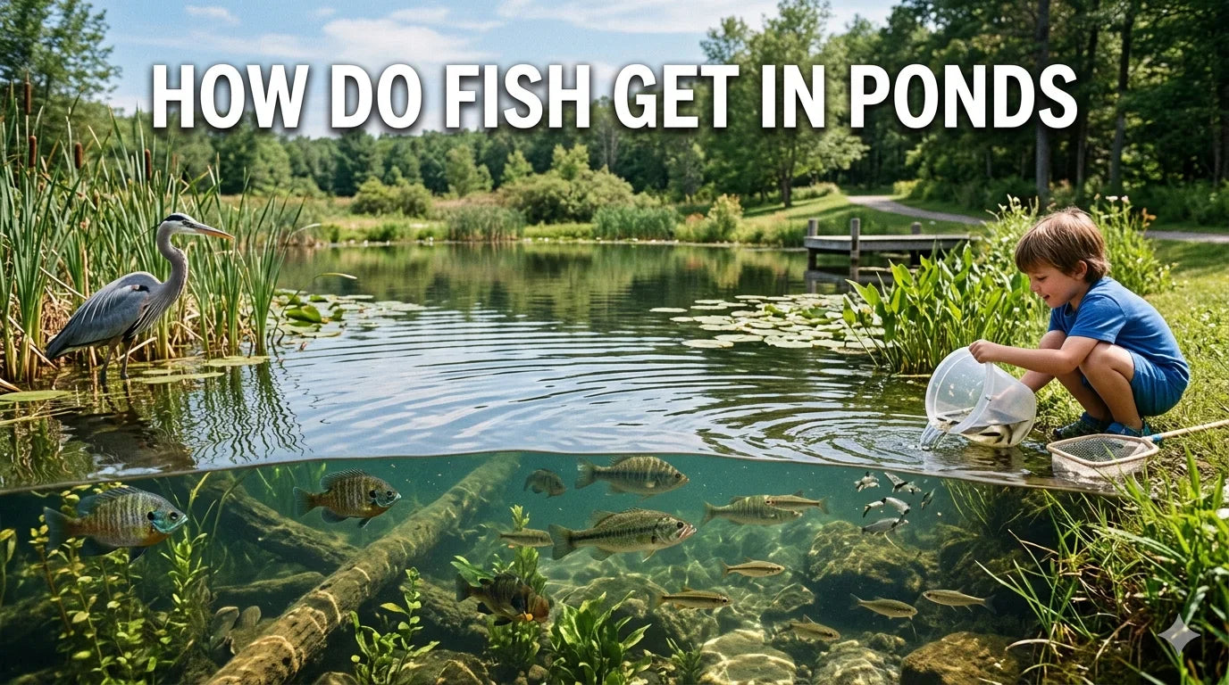 How Do Fish Get in Ponds