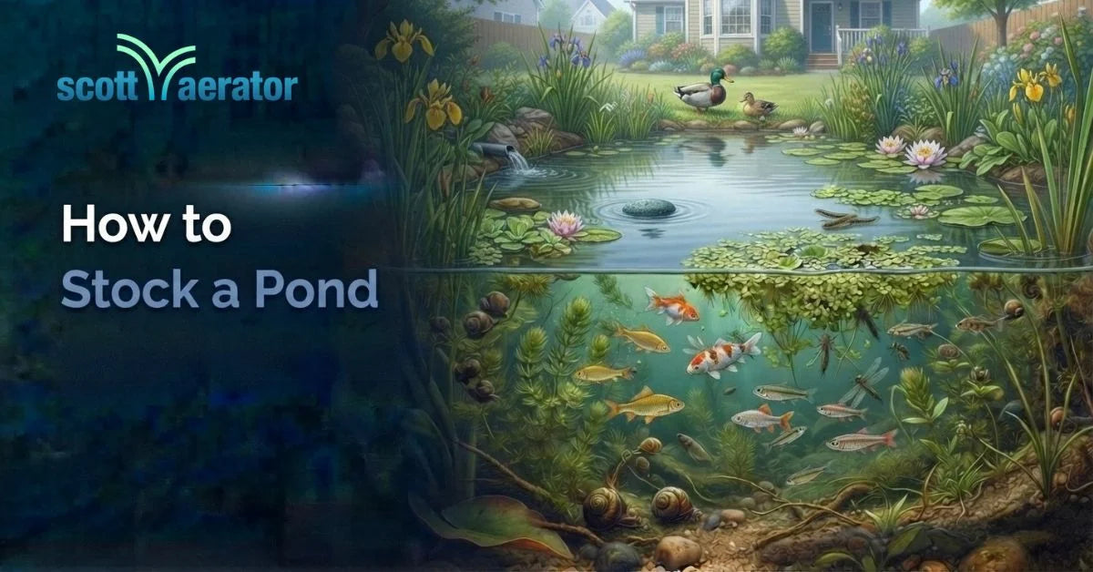 how to stock pond