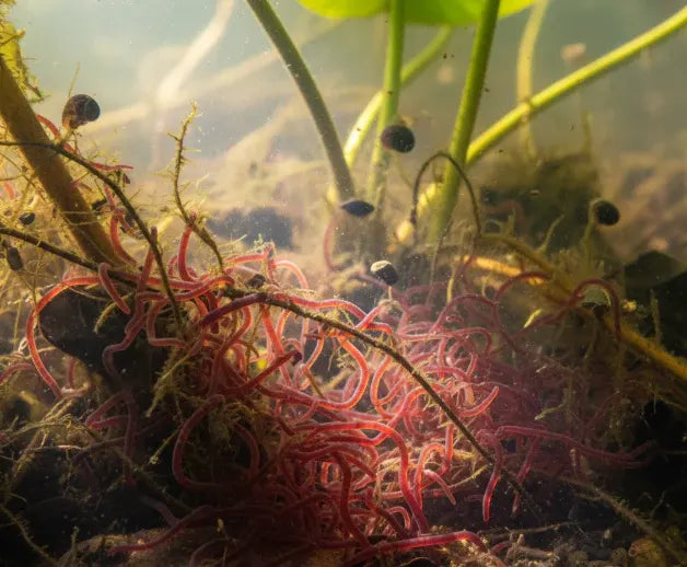 Red Worms in Your Pond Filter