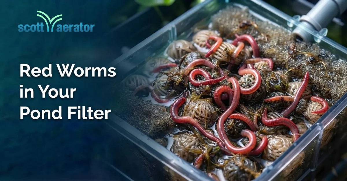 Red Worms in Your Pond Filter