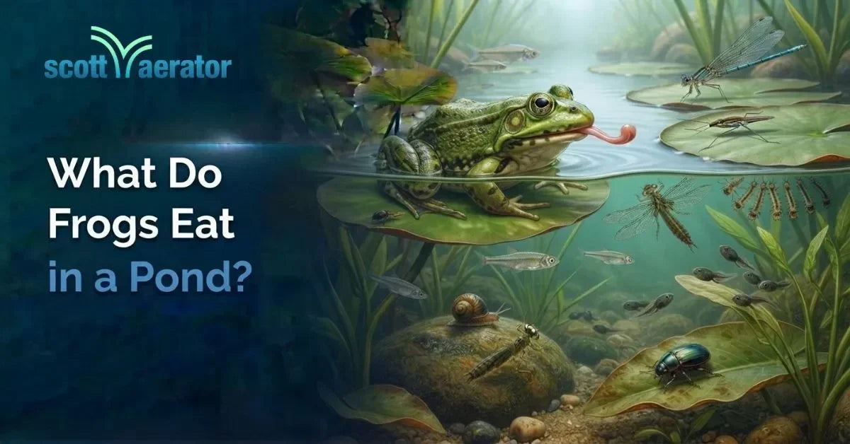 What Do Frogs Eat in a Pond