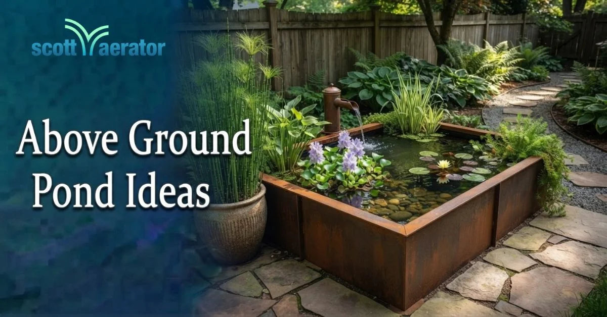 Above Ground Pond Ideas