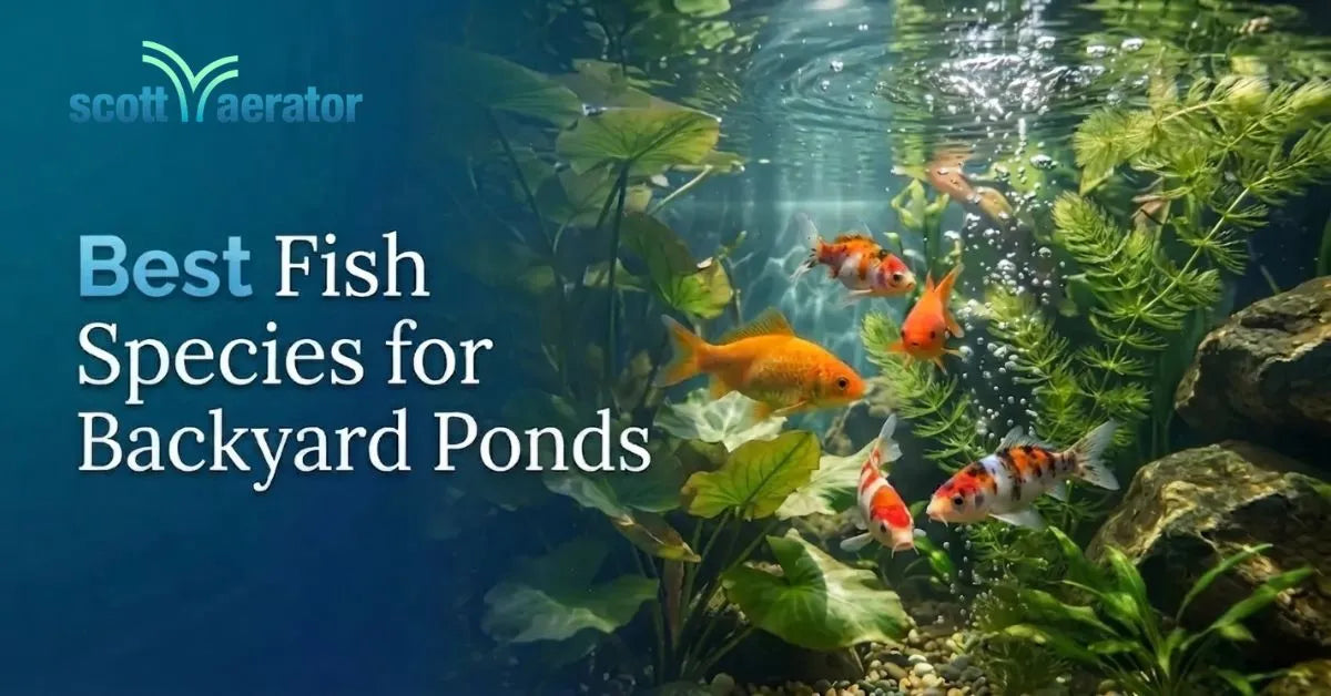 Best Fish Species for Backyard Ponds