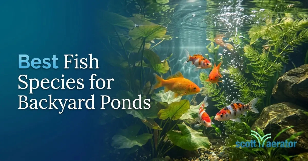 Best Fish Species for Backyard Ponds
