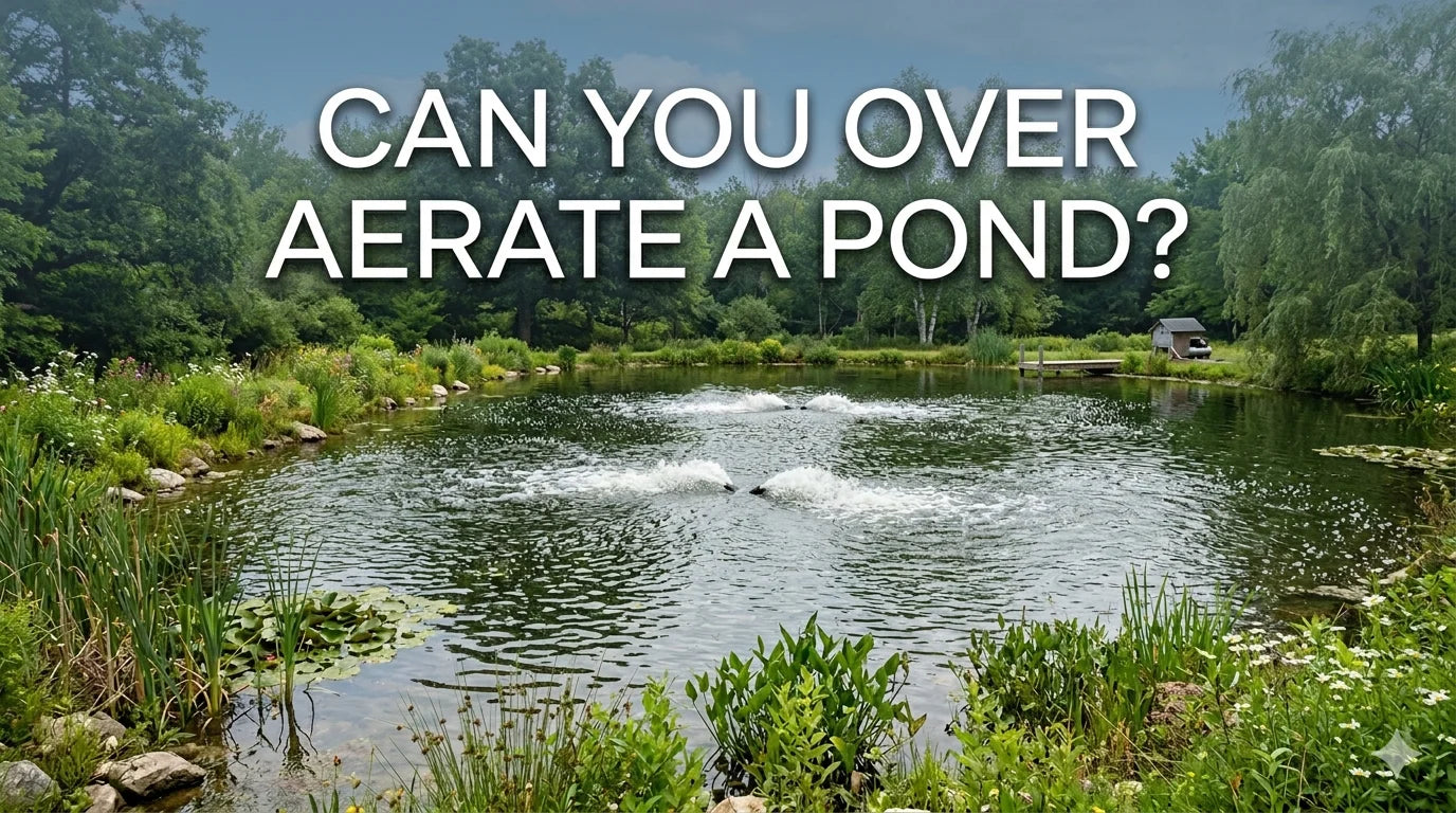 Can You Over Aerate a Pond