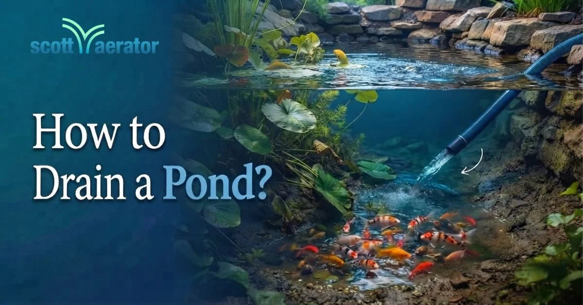 How to Drain a Pond