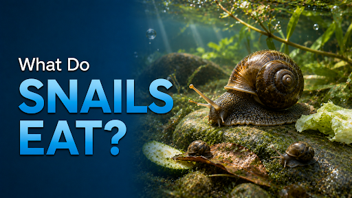 what do snail eat