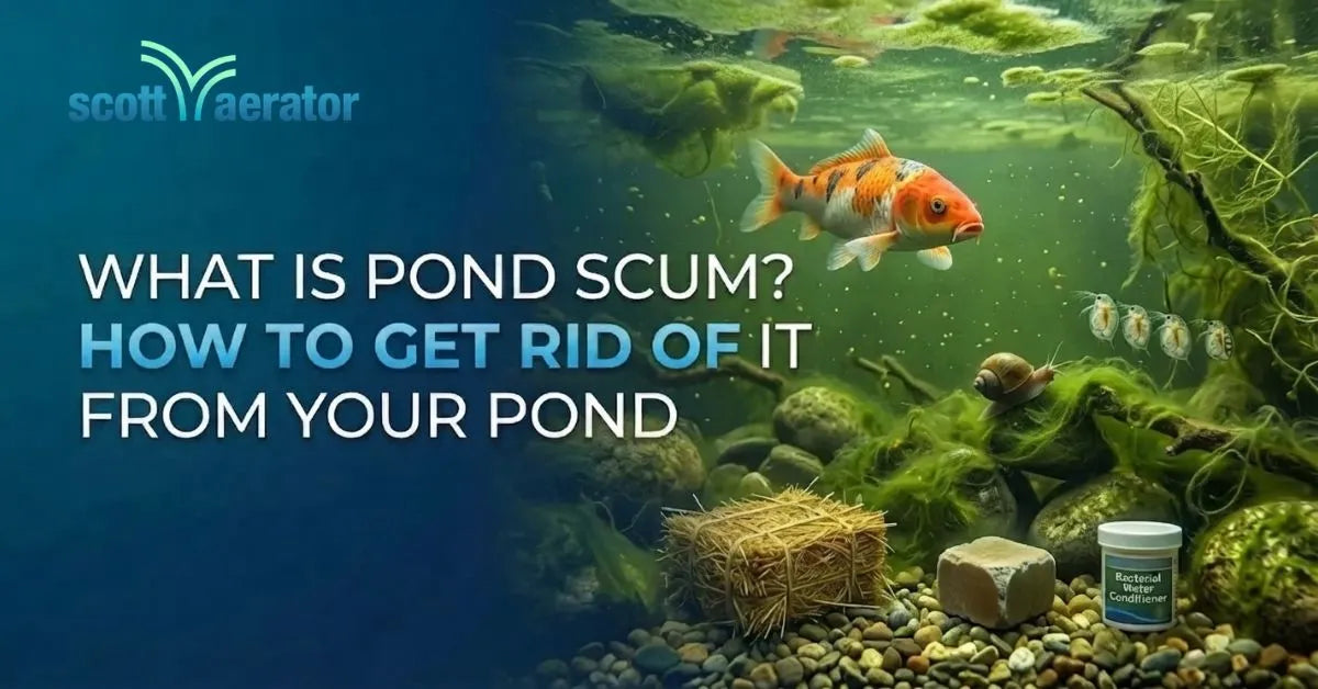What Is Pond Scum? How to Get Rid of It from Your Pond