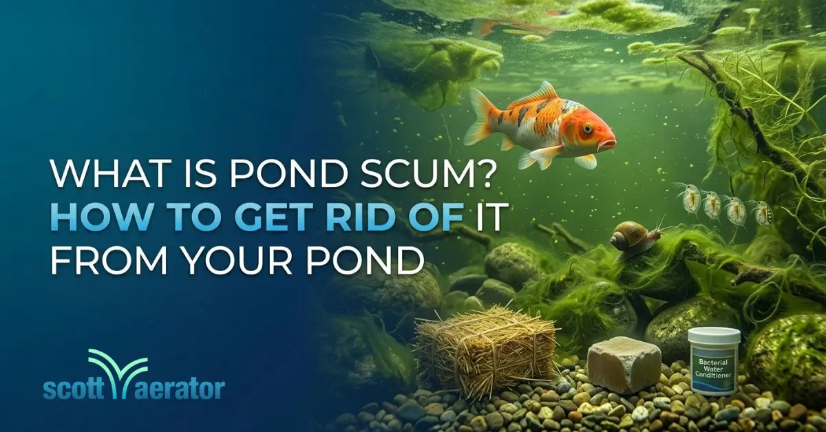 What Is Pond Scum? How to Get Rid of It from Your Pond