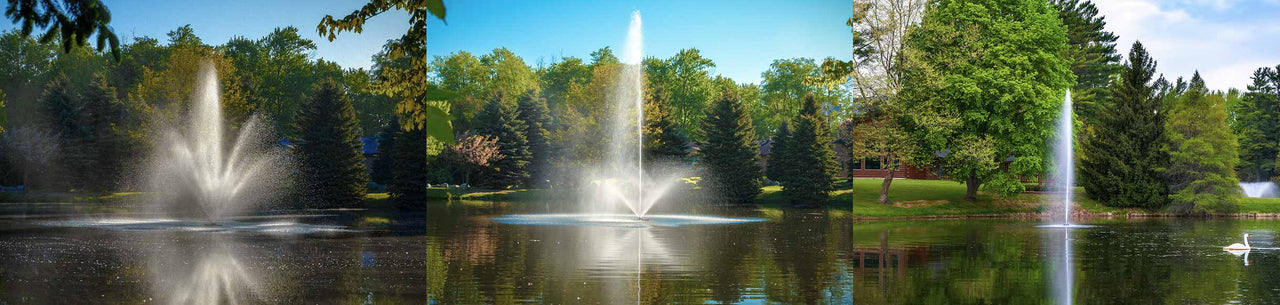 Scott Aerator Triad Fountain for a healthy aquatic environment