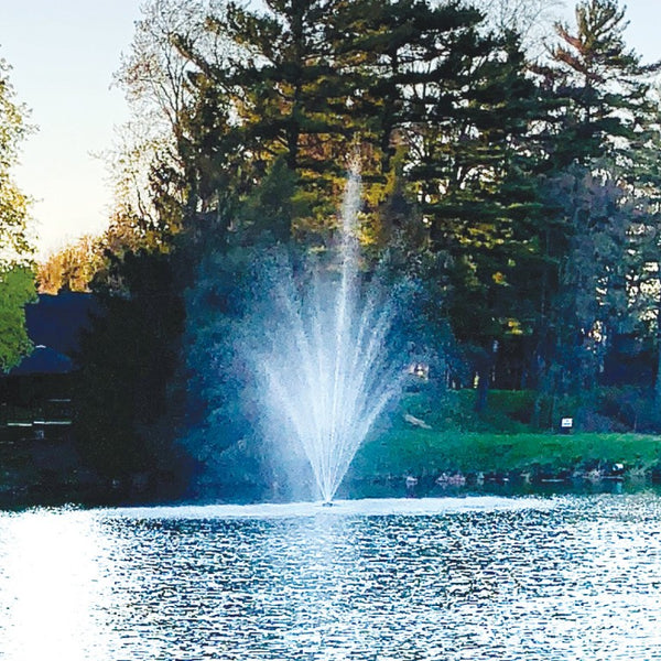 Amherst Fountain For Small, Residential Ponds
