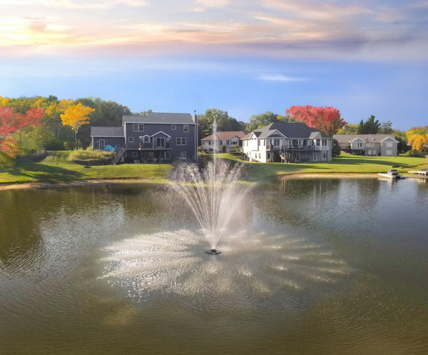 Amherst Fountain For Small, Residential Ponds