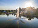 Clover Fountain For Small, Residential Ponds