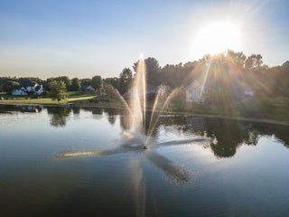 Clover Fountain For Small, Residential Ponds
