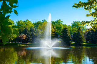 Skyward Fountain For Large, Commercial Ponds