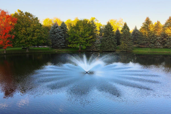 Tudor Fountain For Small, Residential Ponds
