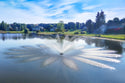 Tudor Fountain For Small, Residential Ponds
