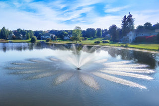 Tudor Fountain For Small, Residential Ponds