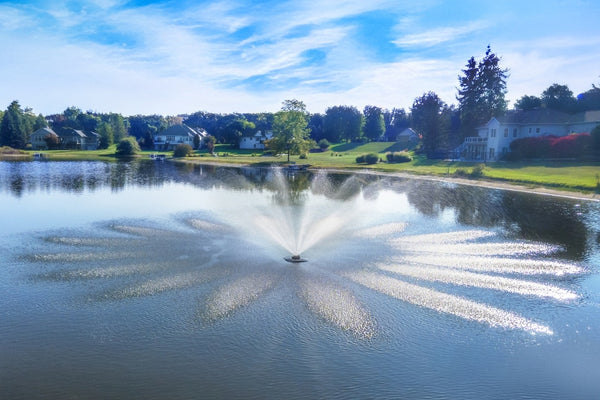 Tudor Fountain For Small, Residential Ponds