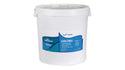 White bucket of Scotts Algae Shield on a white background