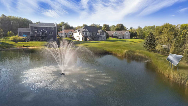 Solar Amherst Fountain