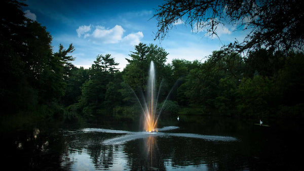 Clover Fountain For Medium, Residential Ponds
