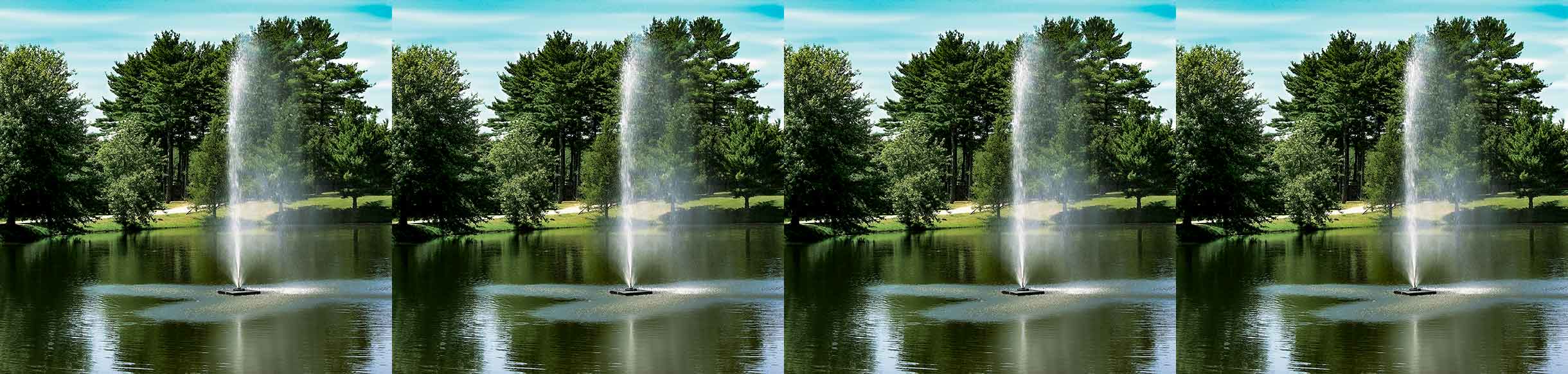 Jet Stream Fountain For Small, Residential Ponds