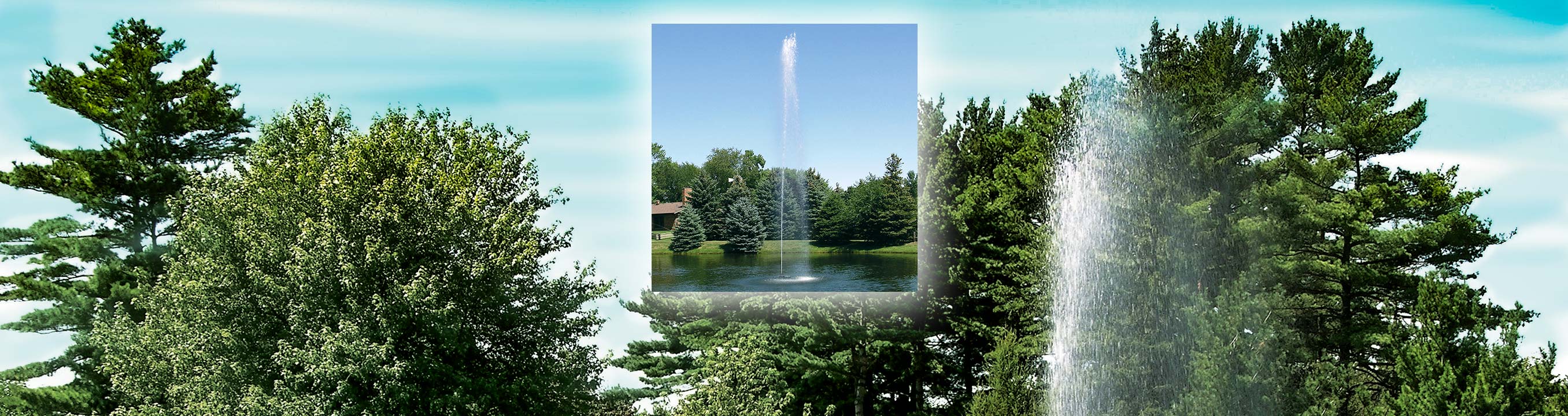 Jet Stream Fountain For Medium, Residential Ponds
