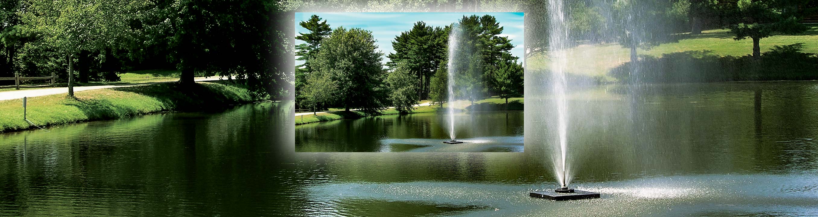 Jet Stream Fountain For Small, Residential Ponds