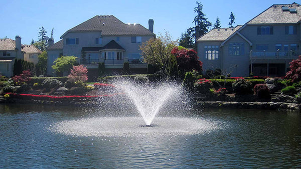 Our commercial pond aerators add a beautiful water feature to your neighborhood, golf course, or business complex. 